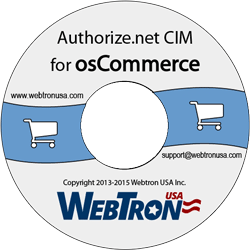 osCommerce (OSC) CIM Authorize.net for CD